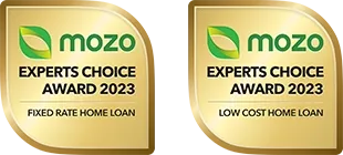 Winner of Fixed Rate Home Loan and Low Cost Home Loan awards.